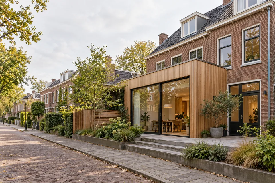 Conceptbeeld voor Meer licht aan de tuinzijde